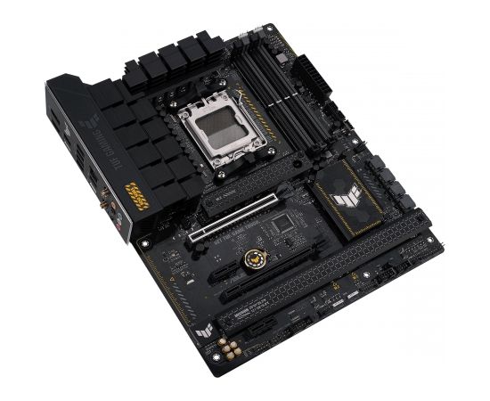 Asus TUF GAMING B650-PLUS WIFI Processor family AMD, Processor socket  AM5, DDR5 DIMM, Memory slots 4, Supported hard disk drive interfaces 	SATA, M.2, Number of SATA connectors 4, Chipset  AMD B650, ATX