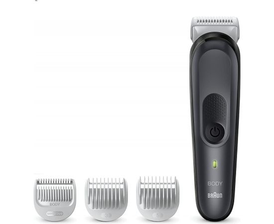 Braun BG3350 Black/Grey Matu, bārdas trimmeris