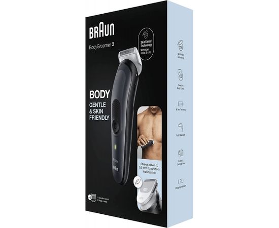 Braun BG3350 Black/Grey Matu, bārdas trimmeris