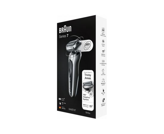 Braun 71-S1000s Silver/Black bārdas skuveklis