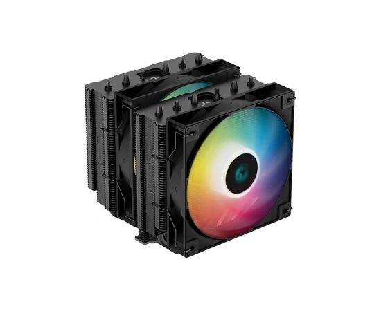Deepcool CPU Cooler  AG620 BK ARGB Black, Intel, AMD