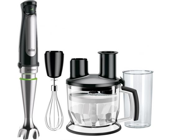 Braun Hand Blender MQ7075	 1000 W, Number of speeds 1, Turbo mode, Chopper, Black