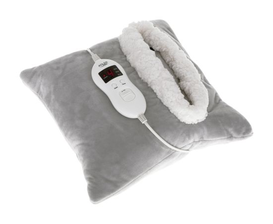 Adler Heating Blanket AD 7412 Number of heating levels 8, Number of persons 1, Washable, Soft fleece, 80 W, Grey