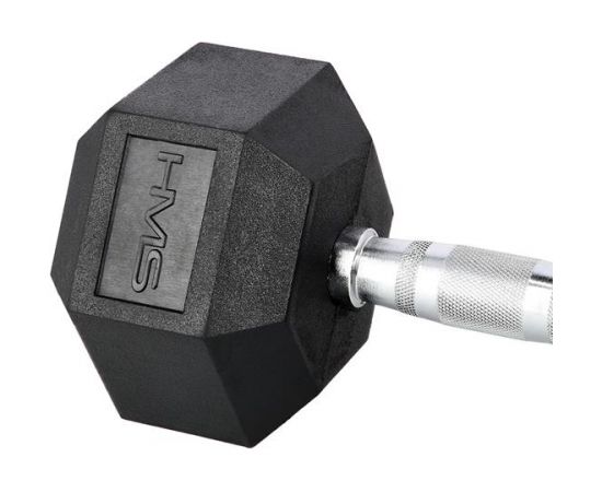 Hantele HEX PRO BLACK 18 KG HMS (1 gab.)