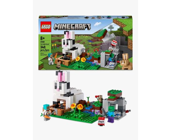 LEGO Minecraft Królicza farma (21181)