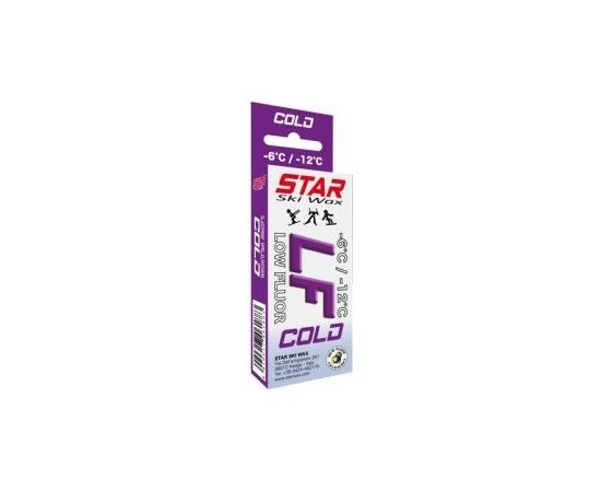 Star Ski Wax LF Cold -6/-12°C Low Fluor Wax 60g / -6...-12 °C