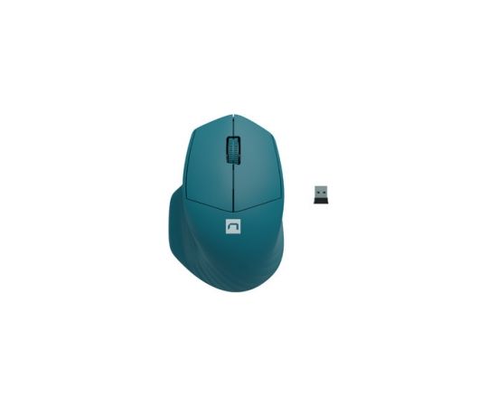 Natec Mouse Siskin 2 	Wireless, Blue, USB Type-A