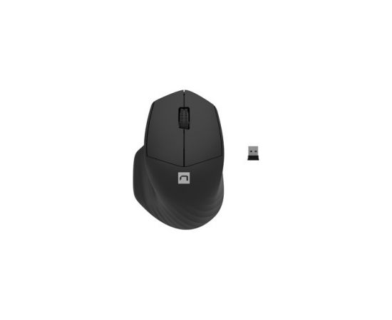 Natec Mouse Siskin 2 	Wireless, Black, USB Type-A