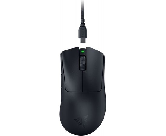 Razer DeathAdder V3 Pro Gaming Mouse, Optical, 30000 DPI, Black