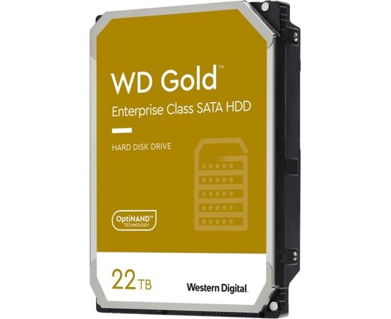 Western Digital HDD SATA 22TB 7200RPM 6GB/S/512MB GOLD WD221KRYZ WDC
