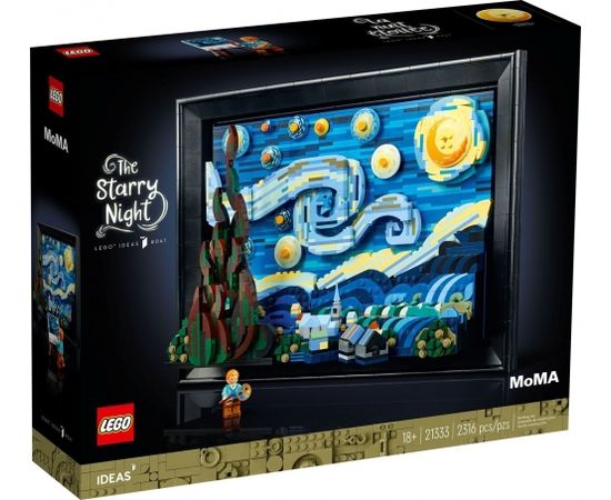 LEGO Ideas Vinsents van Gogs “Zvaigžņotā nakts” (21333)