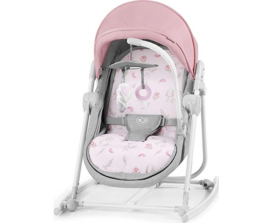 Kinder Kraft KinderKraft Kinderkraft leżaczek 5w1 NOLA peony rose Šūpuļkrēsli