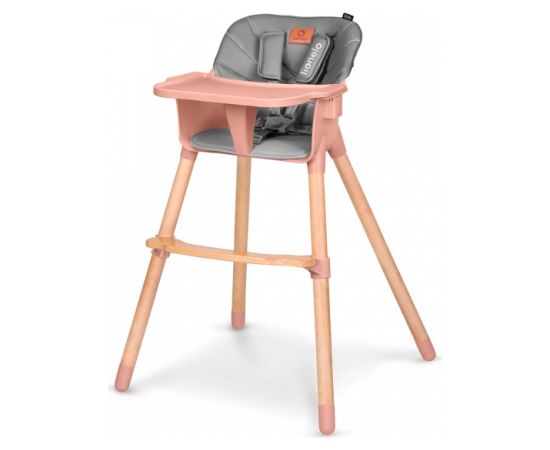 Krēsliņš KOEN pink rose Lionelo Barošanas krēsliņi