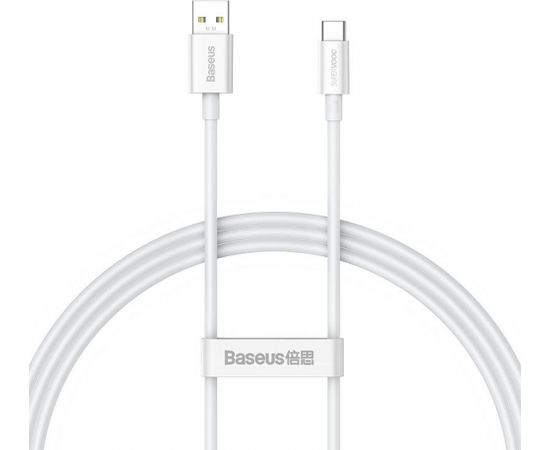 Baseus Superior Series Cable USB to USB-C, 65W, PD, 1m (white)