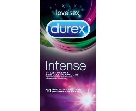 Durex Intense Ribbed & dotted 10 pc(s)