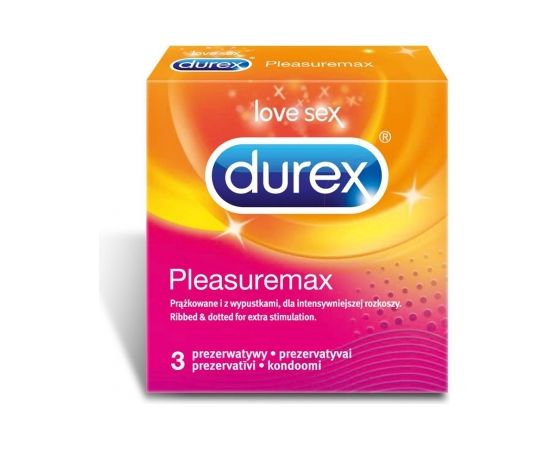 Durex Pleasuremax Ribbed & dotted 3 pc(s)
