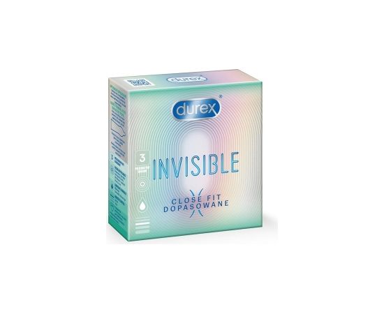 Durex Invisible 3 pc(s) Smooth