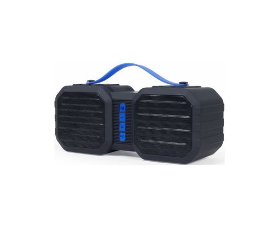 Skaļrunis Gembird Portable Bluetooth Speaker Black / Blue