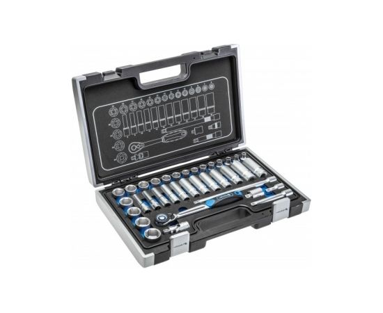 Instrumentu komplekts 3/8" 36daļu, Hogert