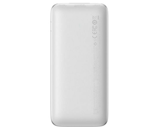 Powerbank Baseus Bipow Pro 10000mAh, 2xUSB, USB-C, 20W (white)