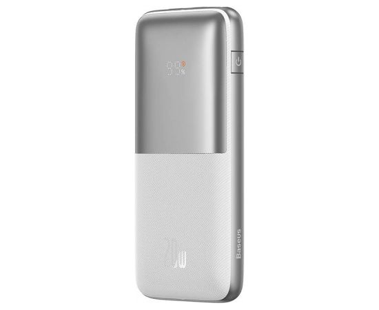 Powerbank Baseus Bipow Pro 10000mAh, 2xUSB, USB-C, 20W (white)