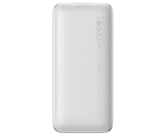 Powerbank Baseus Bipow Pro 10000mAh, 2xUSB, USB-C, 20W (white)