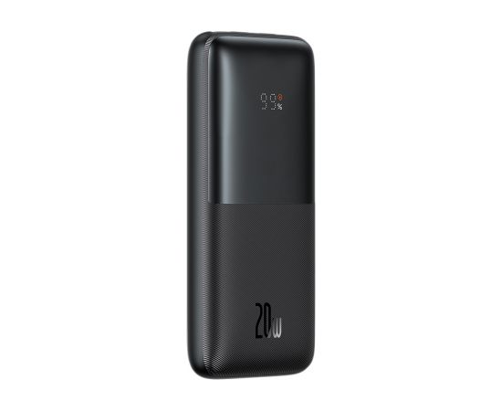 Powerbank Baseus Bipow Pro 10000mAh, 2xUSB, USB-C, 20W (black)