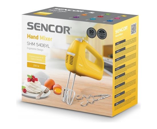 Hand mixer Sencor SHM5406YL