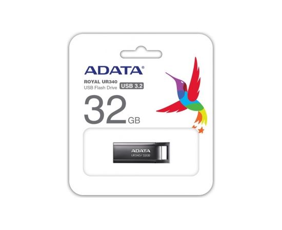 ADATA UR340 USB flash drive 32 GB USB Type-A 3.2 Gen 1 (3.1 Gen 1) Black