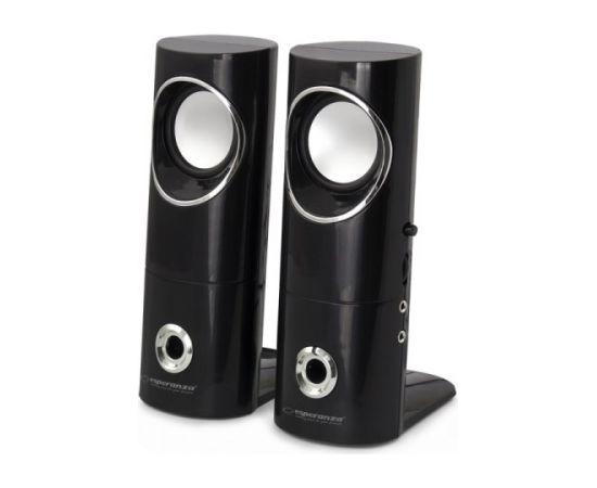 Esperanza 2.0 BEAT speaker set 2.0 channels 6 W Black