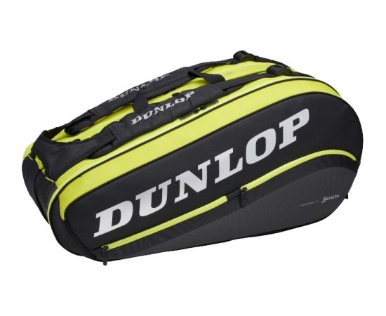 Tennis Bag Dunlop SX PERFORMANCE 8 racket THERMO  black/yellow