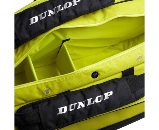 Tennis Bag Dunlop SX PERFORMANCE 12 racket THERMO  black/yellow