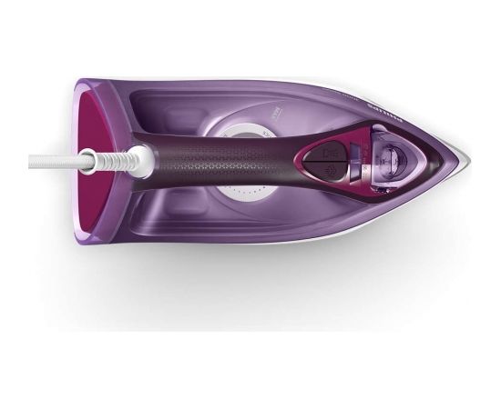 Philips 3000 series DST3041/30 iron Steam iron Ceramic soleplate 2600 W Violet Gludekļi un sistēmas