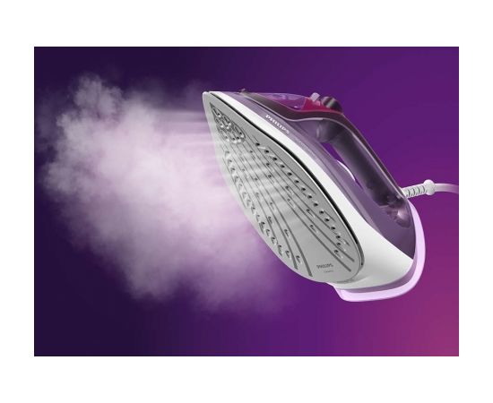 Philips 3000 series DST3041/30 iron Steam iron Ceramic soleplate 2600 W Violet Gludekļi un sistēmas