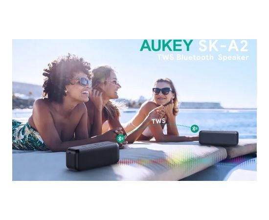 AUKEY SK-A2 bluetooth Speaker 5.0 | Waterproof IPX7 | 28h | 10W | TWS