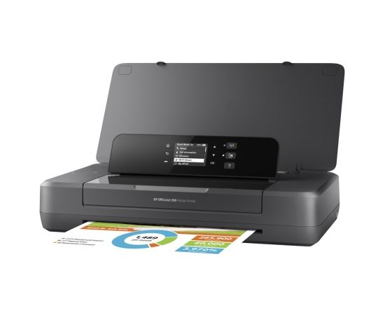 HP Officejet 200 Mobile Printer, Print, Front-facing USB printing