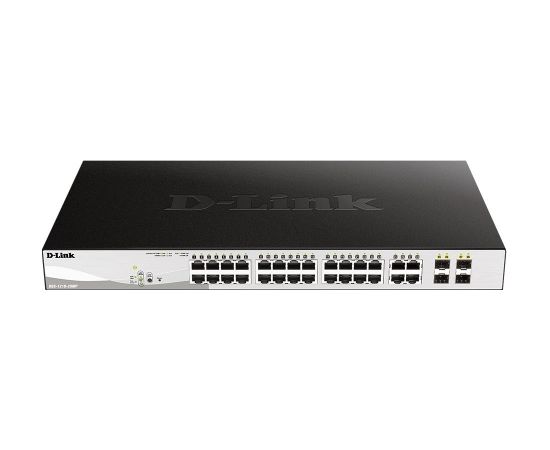 D-Link DGS-1210-28MP/E Switch 28-port Gigabit Ethernet PoE managed network connection