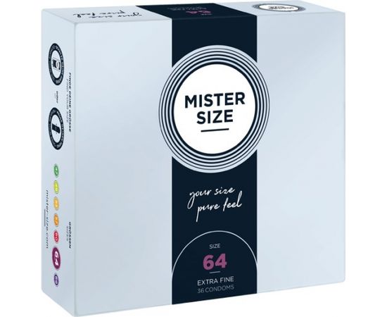MISTER SIZE 64 36 pc(s) Smooth