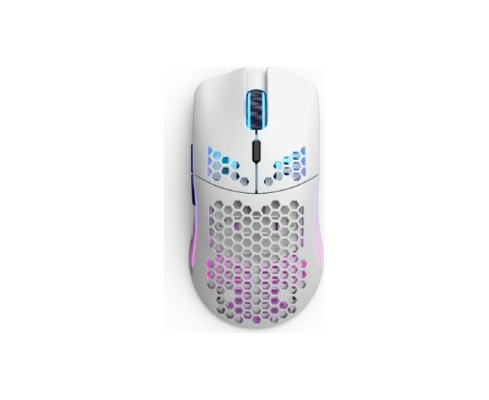 Glorious PC Gaming Race Model O Wireless Gaming-Mause - white / GLO-MS-OW-MW