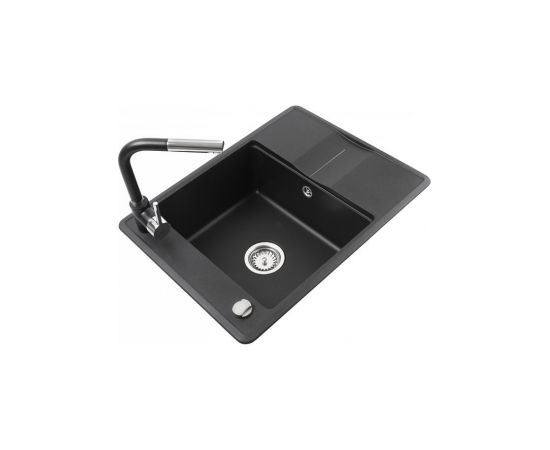 Teka Sink Estela 50 S-TQ 1B 1D black granite