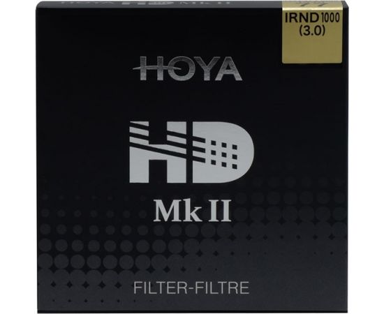 Hoya Filters Hoya filter neutral density HD Mk II IRND1000 62mm