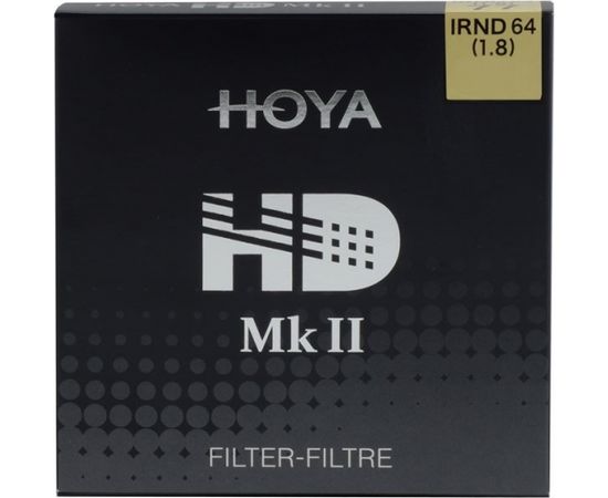 Hoya Filters Hoya filter neutral density HD Mk II IRND64 82mm