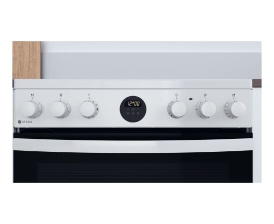 Ceramic stove Indesit IS67V8CHWE