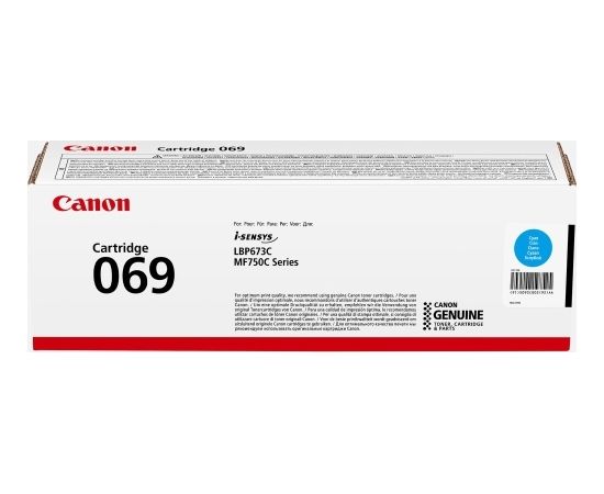 Canon Toner 069 Mėlyna (5093C002)