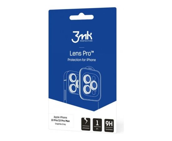 3MK  
 
       iPhone 13 Pro/13 Pro Max -  Lens Protection Pro 
     Graphite Grey