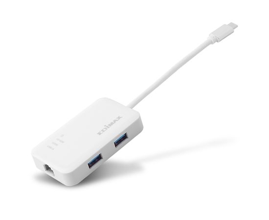 Edimax EU-4308 USB-C to 3-Port USB 3.0 Gigabit Ethernet Hub