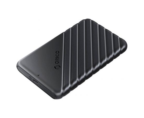 Orico 2.5' HDD / SSD Enclosure, 6 Gbps, USB-C 3.1 Gen1 (Black)