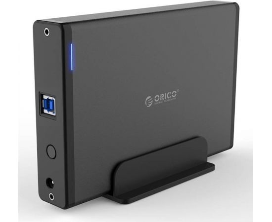 Orico 3.5'' HDD enclosure, USB 3.0, SATA (black)