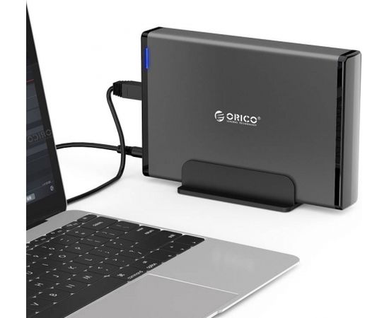 Orico 3.5'' HDD enclosure, USB 3.0, SATA (black)