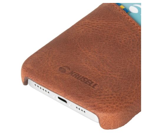 Krusell Sunne CardCover Apple iPhone 12 mini vintage cognac (62154)